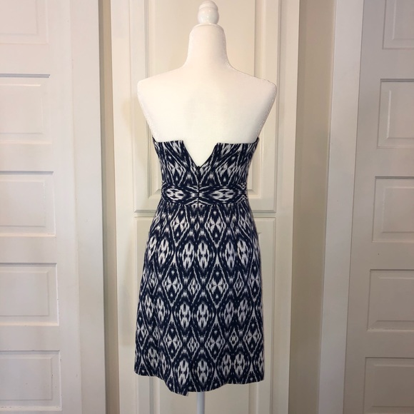 Banana Republic Strapless Dress - Ikat print - Picture 6 of 10